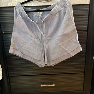 Ellen Tracy Light Blue Women's Bermudas